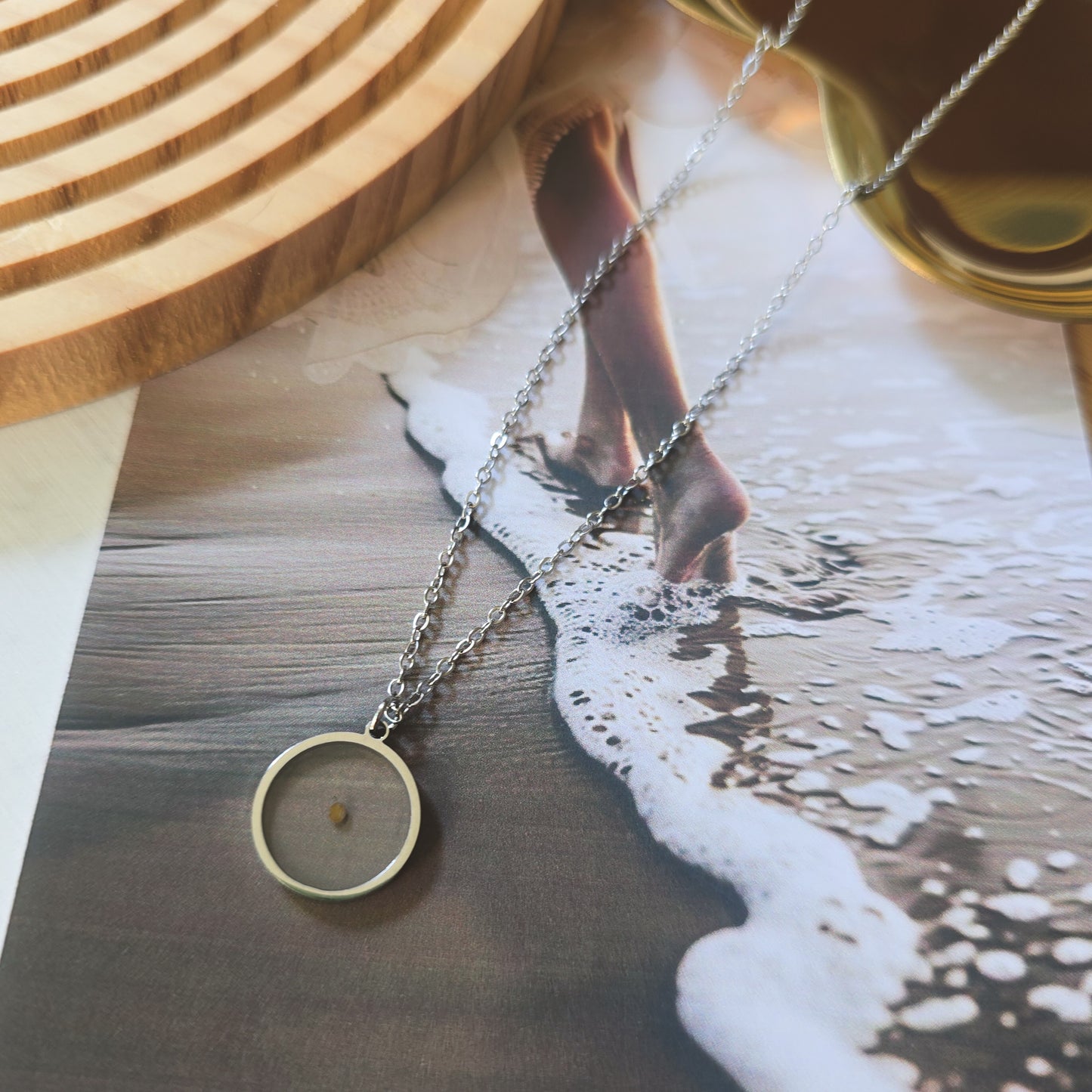 Mustard Seed Faith Necklace SILVER