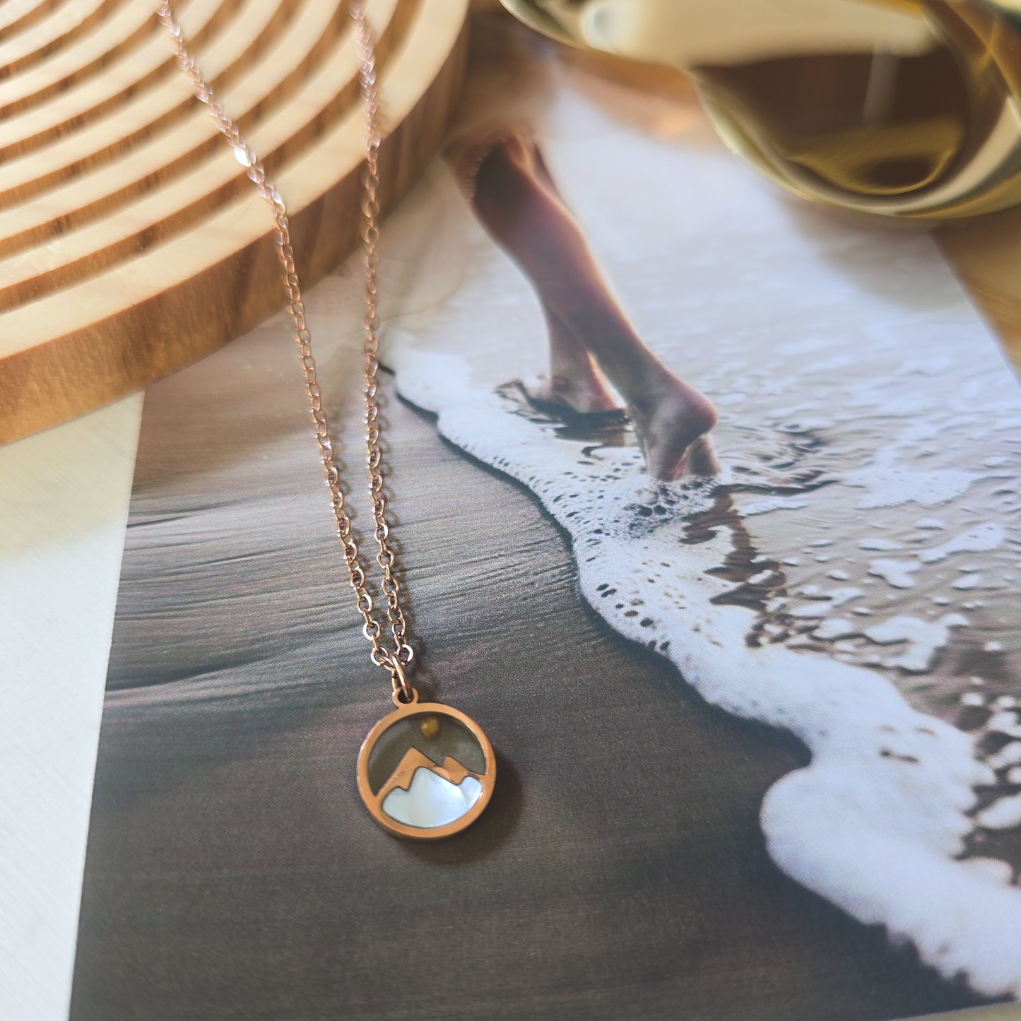 Mustard Seed mountain ROSE GOLD