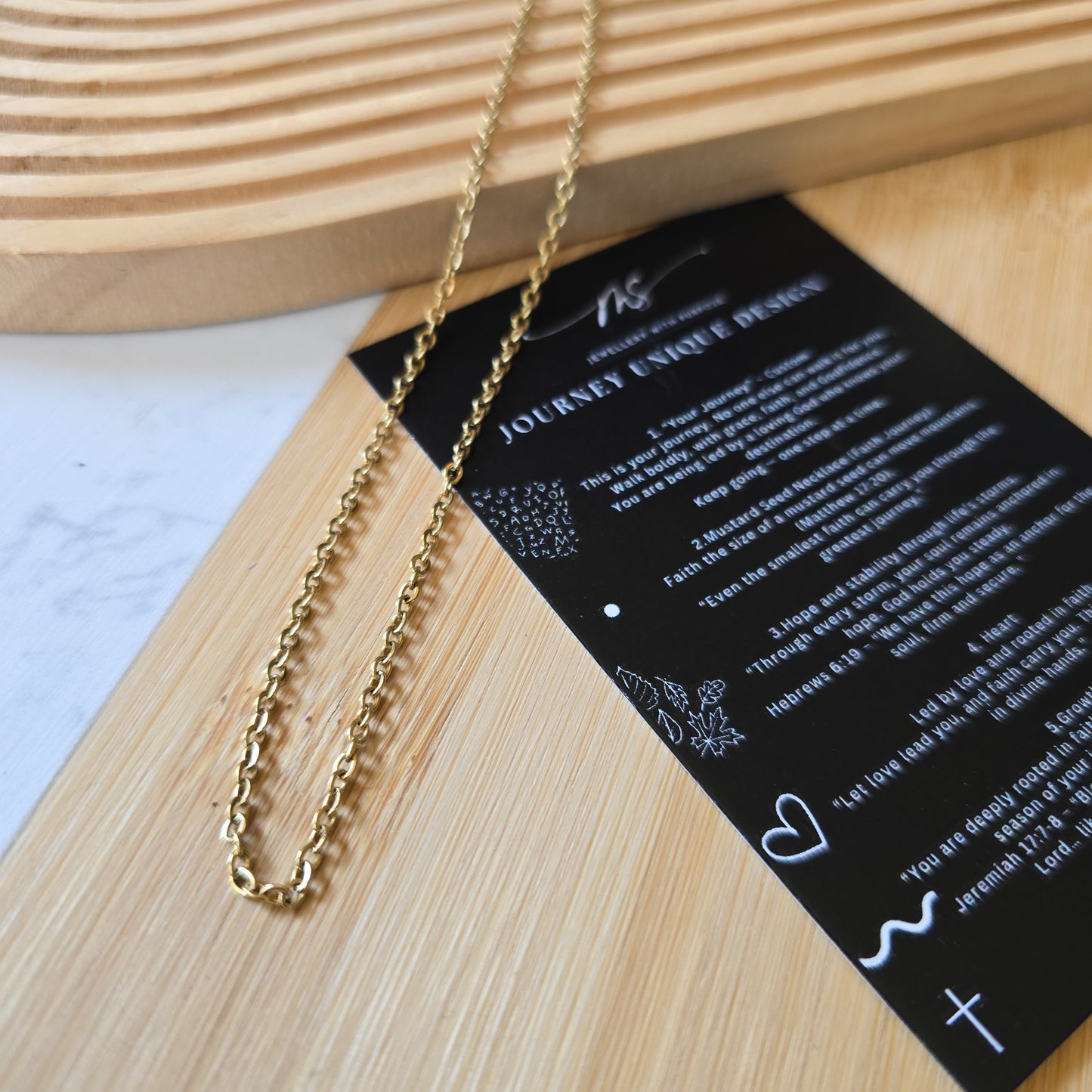 Gold 50cm Chain