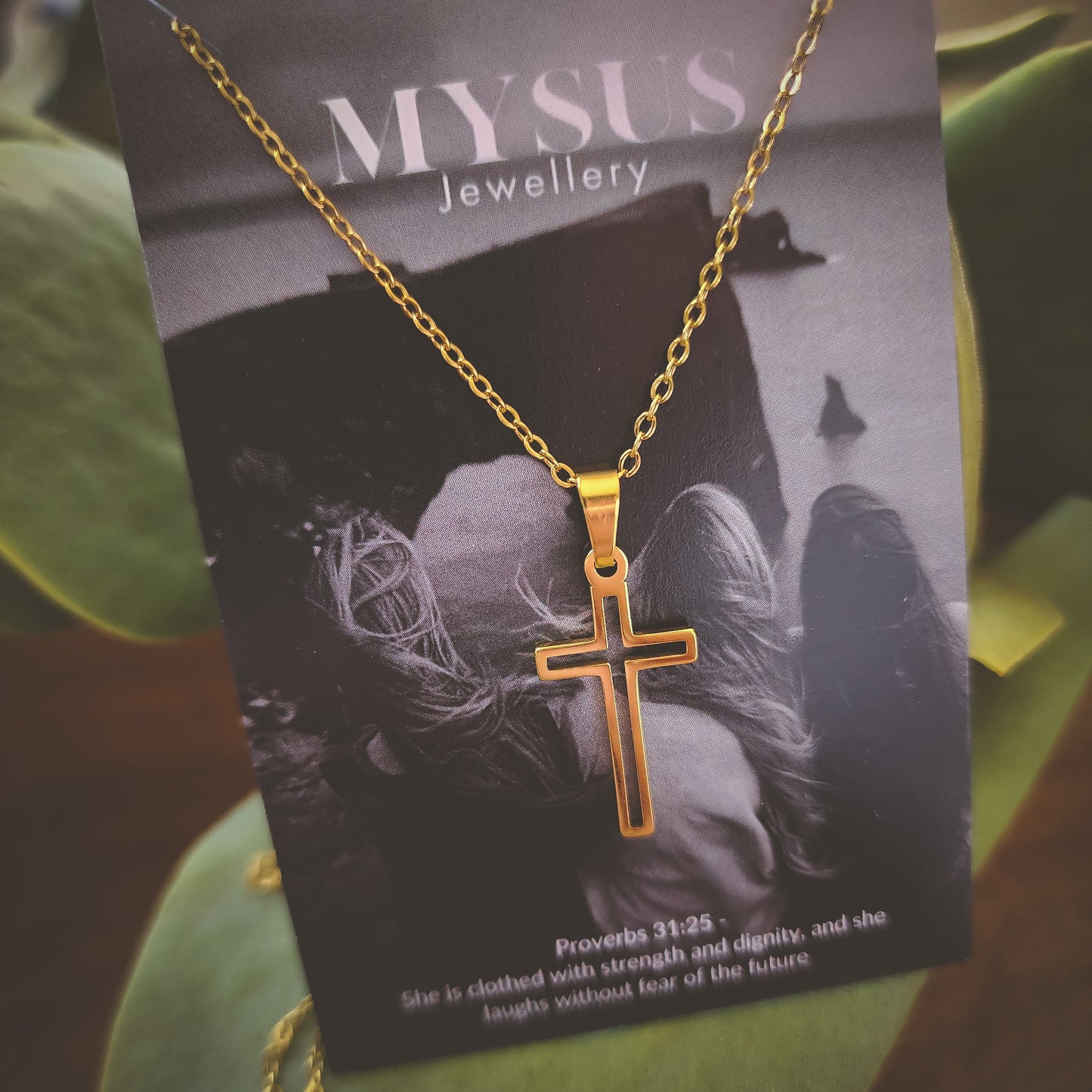 HIS Daughter Cross necklace