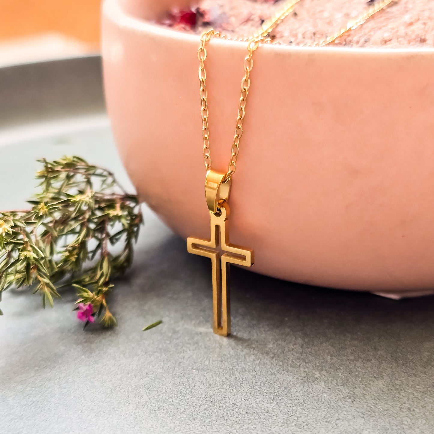 HIS Daughter Cross necklace