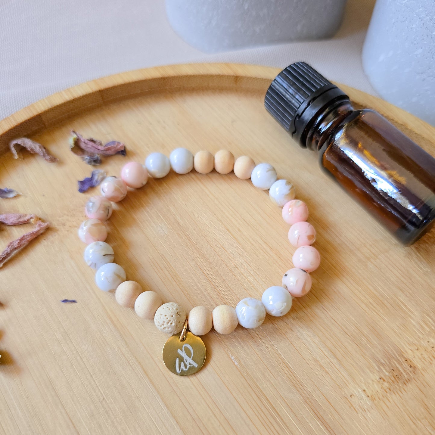 NATURAL STONE / aroma bracelet