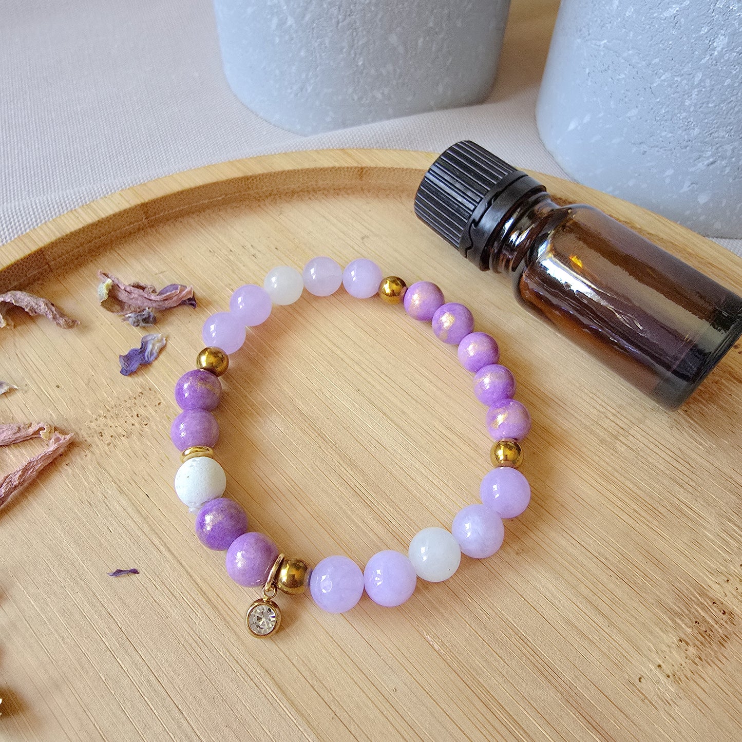 NATURAL STONE / aroma bracelet