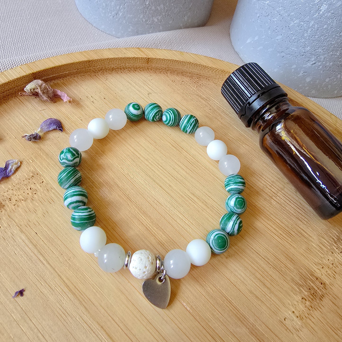 NATURAL STONE / aroma bracelet