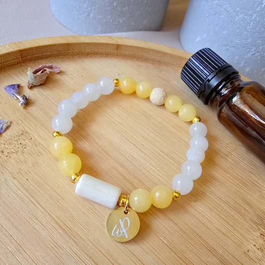 NATURAL STONE / aroma bracelet