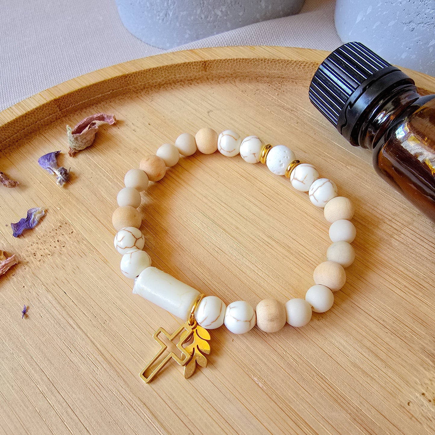 NATURAL STONE / aroma bracelet