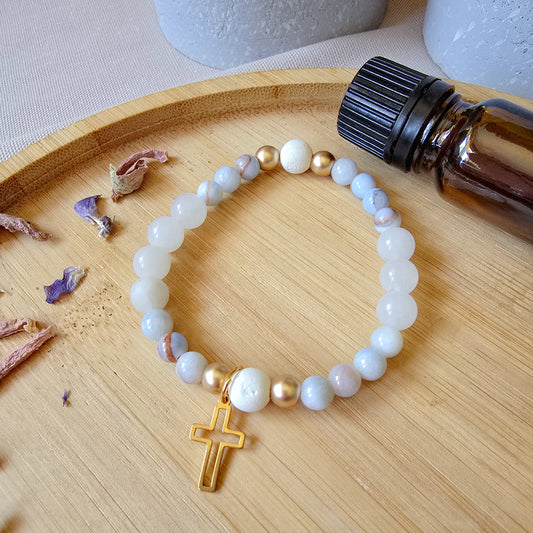 NATURAL STONE / aroma bracelet