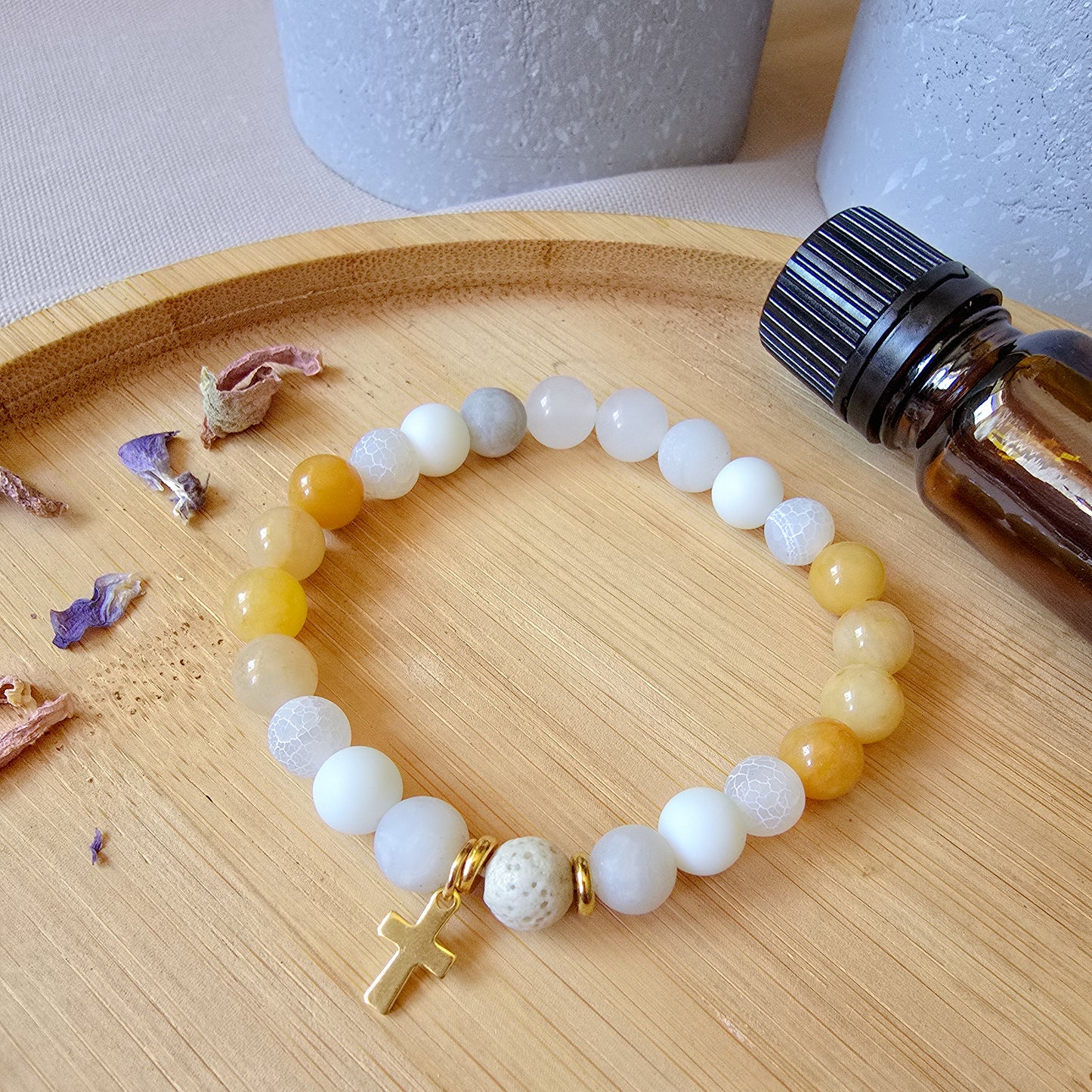 NATURAL STONE / aroma bracelet