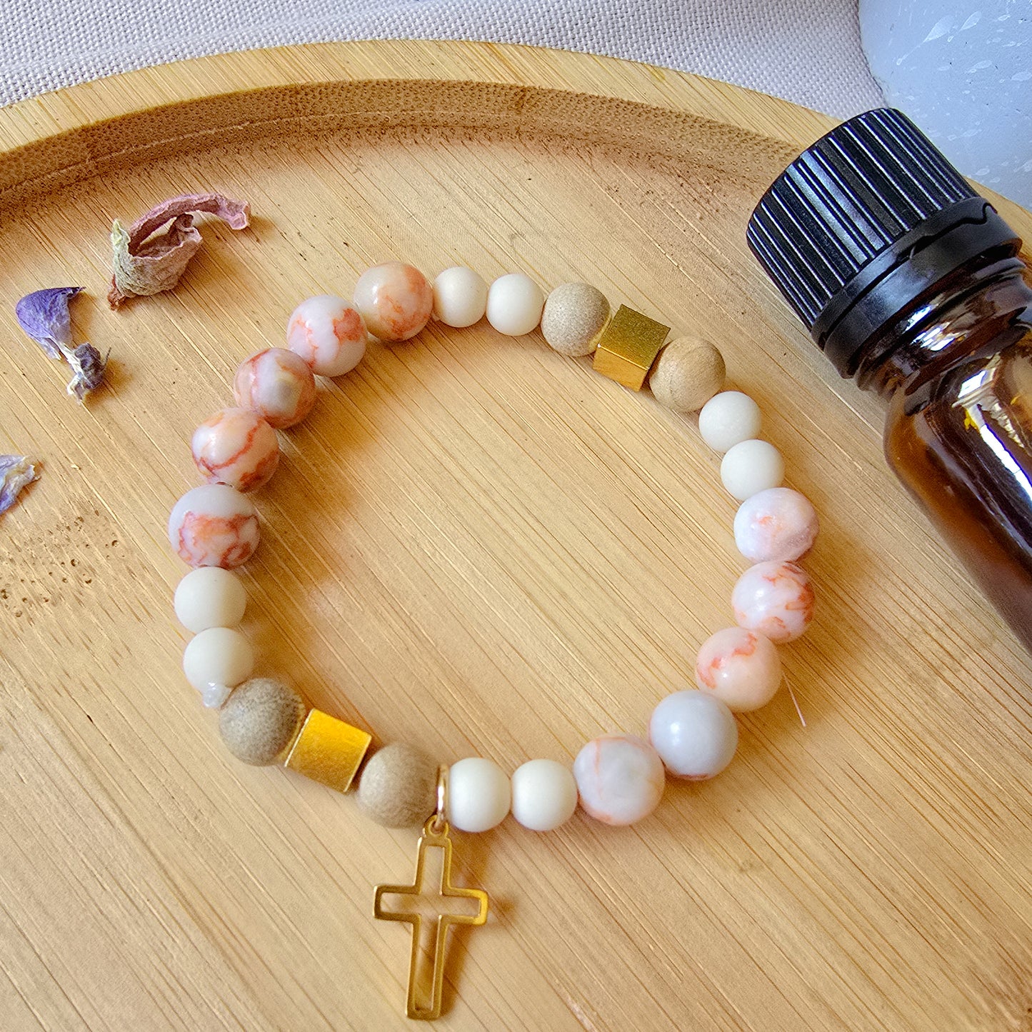 NATURAL STONE / aroma bracelet