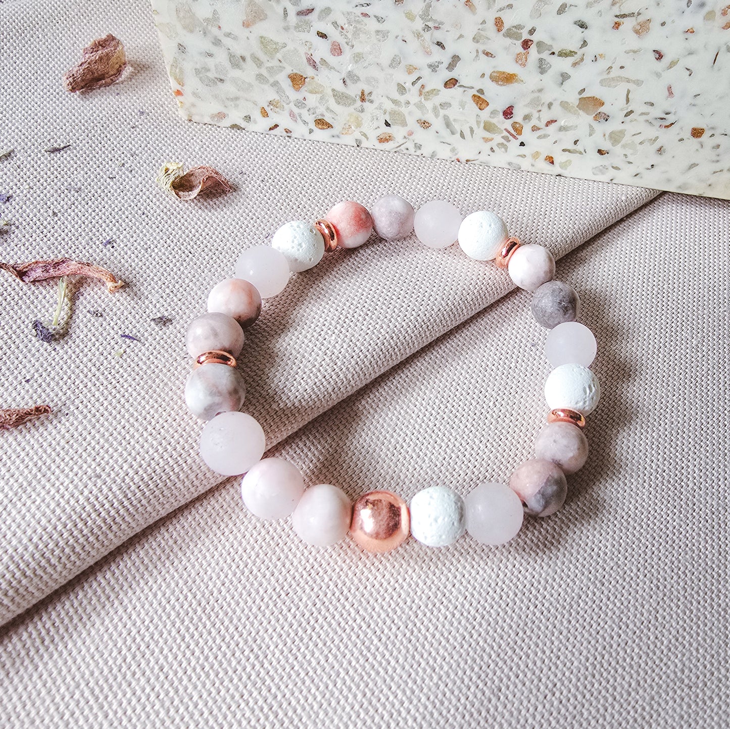 NATURAL STONE / aroma bracelet