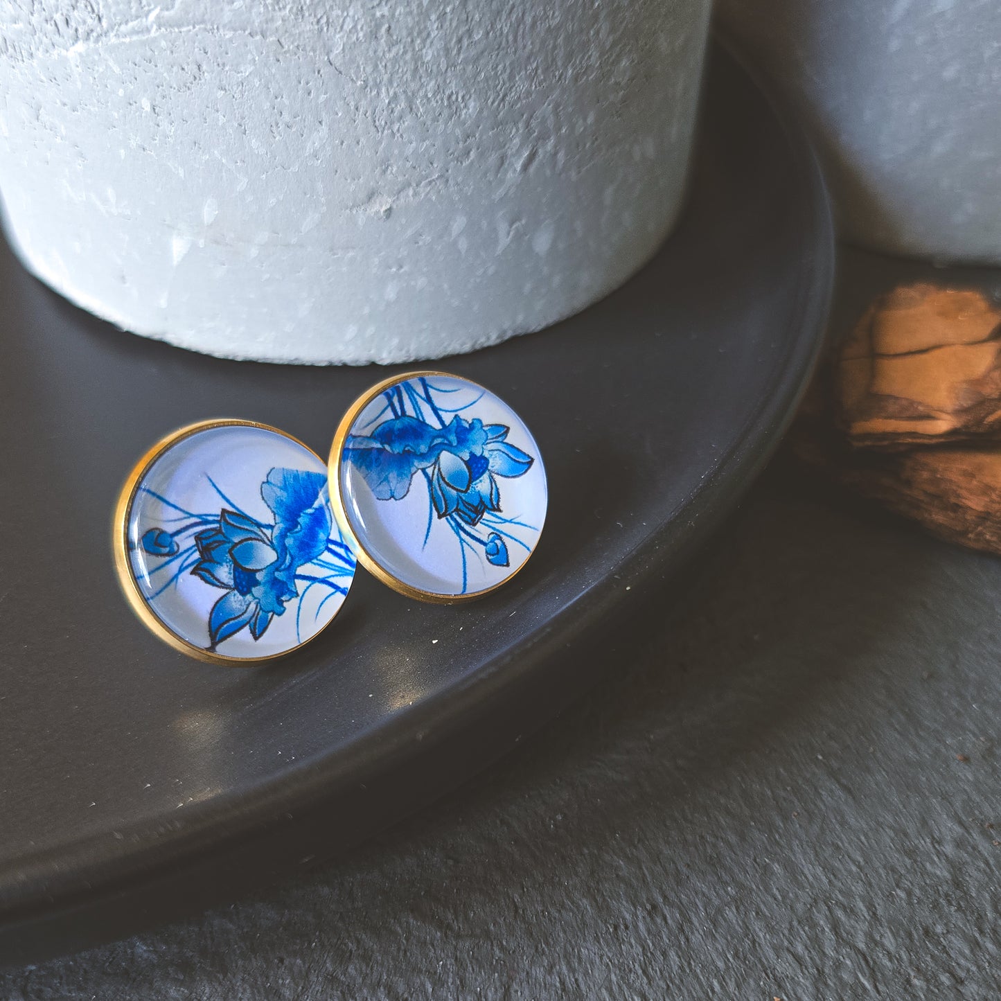 Vintage Floral Earrings