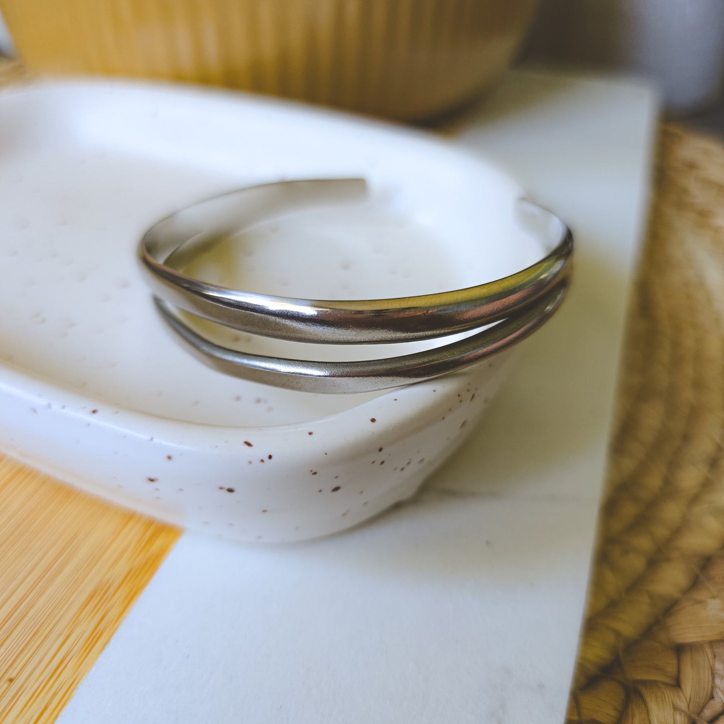 Adjustable Layer Bracelet silver