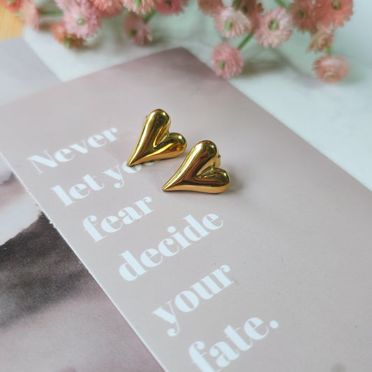 Heart earrings