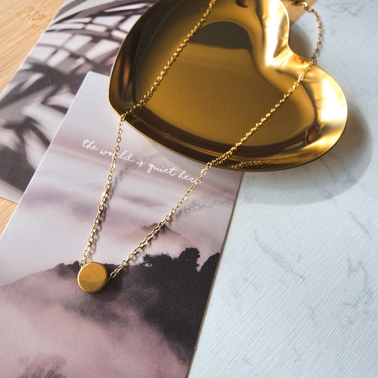 Gold Dot necklace
