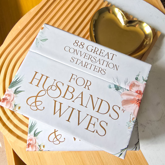 For Husband & Wives 88 Conversation Starters Boxed Cards