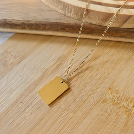 Rectangular Necklace