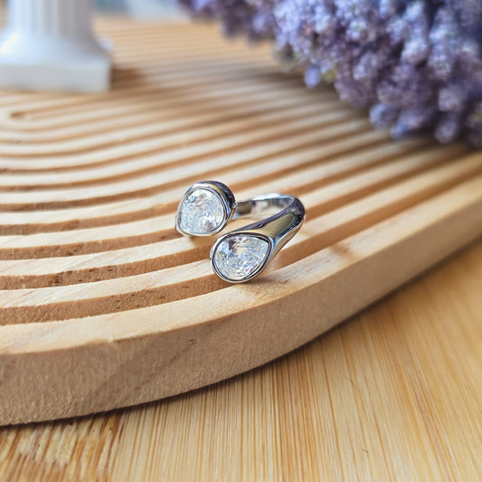 Waterdrop silver