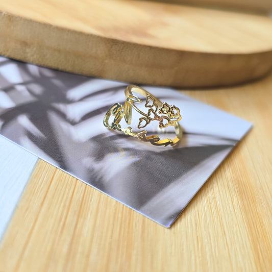 Chosen Florel Gold ring