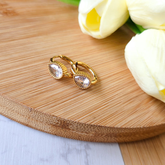 Vintage Rhinestone earrings