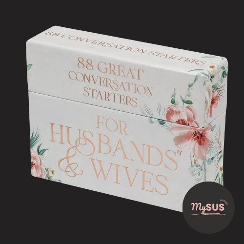 For Husband & Wives 88 Conversation Starters Boxed Cards