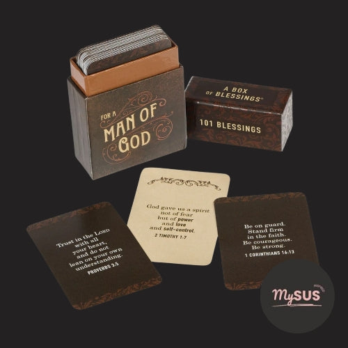 101 Blessings For A Man Of God Boxed Cards