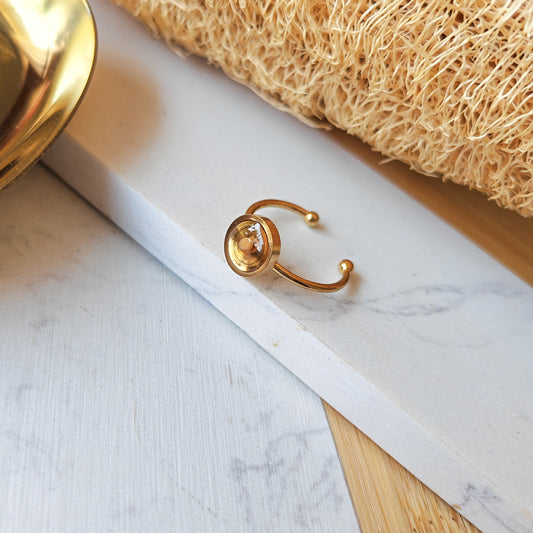 MUSTARD SEED - handmade ring
